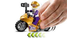 lego motociklas - LEGO City Kaskadininkų motociklas asmenukėms 60309 - 3 nuotrauka
