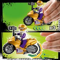 lego motociklas - LEGO City Kaskadininkų motociklas asmenukėms 60309 - 5 nuotrauka