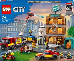 lego city gaisrine - LEGO City Fire Ugniagesių brigada 60321 - 1 nuotrauka