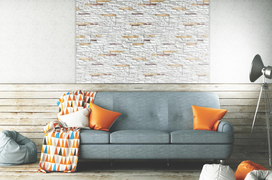 akmens plytos - Dekoratyvinis akmuo Stone Master Wall Decorative Tiles Luna 0.53 37x12cm - 2 nuotrauka