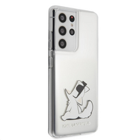 Karl Lagerfeld "KLHCS21LCFNRC PC/ TPU Choupette Eats Cover Galaxy S21 Ultra"