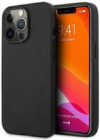 apple leather case 13 pro max - AMG "AMHCP13XDOLBK Leather Back Case iPhone 13 Pro Max" Black - 1 nuotrauka