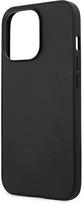 apple leather case 13 pro max - AMG "AMHCP13XDOLBK Leather Back Case iPhone 13 Pro Max" Black - 7 nuotrauka