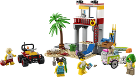 lego gelbetojai - LEGO City - Lifeguard station on the beach (60328) - 3 nuotrauka