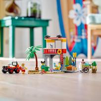 lego gelbetojai - LEGO City - Lifeguard station on the beach (60328) - 7 nuotrauka