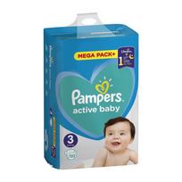 pampers 8 - Pampers Active Baby, 3, 152 vnt. - 1 nuotrauka