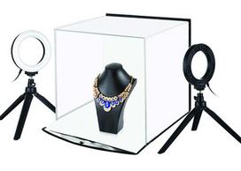 lempos fotografavimui - Puluz Photo Box - 1 nuotrauka