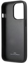 iphone 13 pro odinis deklas - BMW "BMHCP13LRSPPR Leather Back Case iPhone 13 / 13 Pro" Red - 7 nuotrauka
