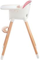 rozine kede - Maitinimo kėdutė KinderKraft Sienna Highchair, rožinė - 3 nuotrauka