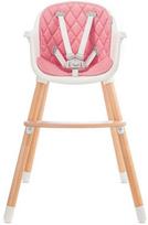 rozine kede - Maitinimo kėdutė KinderKraft Sienna Highchair, rožinė - 6 nuotrauka
