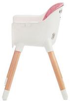 rozine kede - Maitinimo kėdutė KinderKraft Sienna Highchair, rožinė - 9 nuotrauka