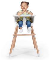 rozine kede - Maitinimo kėdutė KinderKraft Sienna Highchair, rožinė - 13 nuotrauka