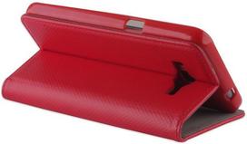 galaxy j3 telefonas telefonas - Forever Smart Magnetic Book Case For Samsung Galaxy J3 J330F Red - 3 nuotrauka