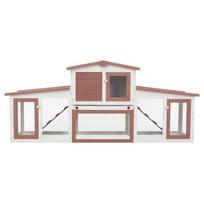 Narvas graužikams VLX Large Rabbit Hutch, 2040 mm x 450 mm x 850 mm