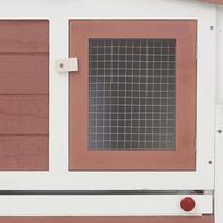 triusiu narvai - Narvas graužikams VLX Large Rabbit Hutch, 2040 mm x 450 mm x 850 mm - 5 nuotrauka