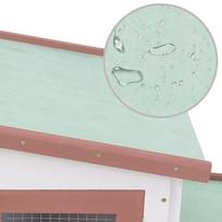 triusiu narvai - Narvas graužikams VLX Large Rabbit Hutch, 2040 mm x 450 mm x 850 mm - 6 nuotrauka