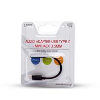 3.5 mm jack - Savio type C - Jack, 0,12 m - 2 nuotrauka