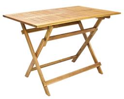 akacija - Lauko stalas Home4you Finlay Acacia, 110 x 75 x 72 cm - 1 nuotrauka