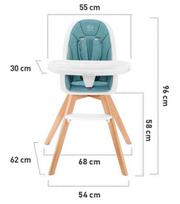 kinderkraft 2in1 maitinimo kedute - Kinderkraft Tixi (rožinė) - 9 nuotrauka