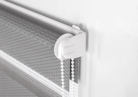 roletai 120 - Ritininė užuolaida Domoletti Rattan D&N, pilka, 1200 mm x 2300 mm - 2 nuotrauka