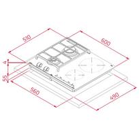 indukcine kombinuota kaitlente - Teka JZC 64322 ABN BK - 10 nuotrauka