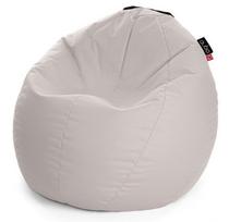 Sėdmaišis Qubo™ Comfort 80, gobelenas, sidabrinės spalvos