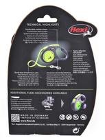 pavadelis flexi s 5m - FLEXI New Neon S Tape 5 m green automatinis pavadėlis - 5 nuotrauka