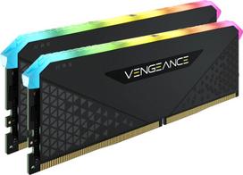 ddr4 3200 cl16 - Corsair Vengeance RGB RS, DDR4-3200, CL16 - 16 GB Dual-Kit, juodas - 3 nuotrauka