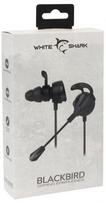 ps4 ausines - White Shark GE-537 Blackbird (black) - 2 nuotrauka
