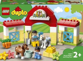 LEGO DUPLO Farm Arklidės ir ponių priežiūra 10951 