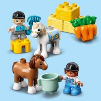 lego duplo - LEGO DUPLO Farm Arklidės ir ponių priežiūra 10951  - 5 nuotrauka