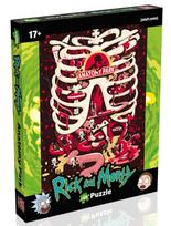 Dėlionė Winning Moves Rick And Morty Anatomy Park, 1000 vnt.