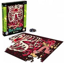 rick and morty - Dėlionė Winning Moves Rick And Morty Anatomy Park, 1000 vnt. - 3 nuotrauka