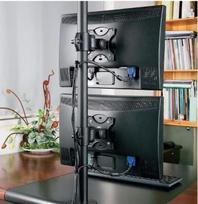 lcd stovas - Techly Desk Bracket LED/LCD 13 - 27'' Black - 6 nuotrauka