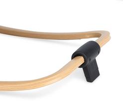 kudikio supynes - Sūpuoklė Momi Lumiwood, balta/pilka - 5 nuotrauka