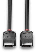 display port laidas - Lindy Black Line DisplayPort 1.2 Cable 2m Black - 4 nuotrauka