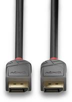 displayport 1.4 kabelis - Lindy Anthra Line DisplayPort 1.4 Cable 1m Black - 3 nuotrauka
