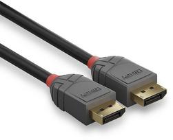 displayport 1.4 kabelis - Lindy Anthra Line DisplayPort 1.4 Cable 1m Black - 4 nuotrauka
