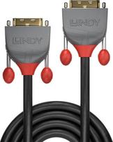 Lindy DVI-D Dual Link Kabelis Anthra Line 2m