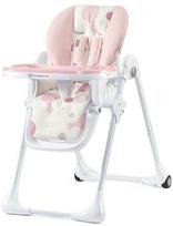 rozine kede - Maitinimo kėdutė KinderKraft Yummy, balta/rožinė - 1 nuotrauka