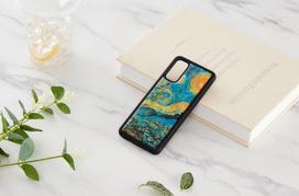 samsung s20 deklas - Dėklas iKins Starry Night Back Case For Samsung Galaxy S20, juoda - 4 nuotrauka