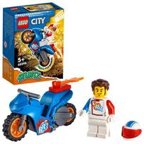 lego city - LEGO City Raketinis kaskadininkų motociklas 60298 - 3 nuotrauka