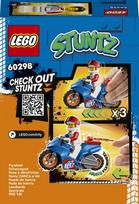 lego city - LEGO City Raketinis kaskadininkų motociklas 60298 - 4 nuotrauka