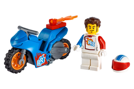 lego city - LEGO City Raketinis kaskadininkų motociklas 60298 - 5 nuotrauka
