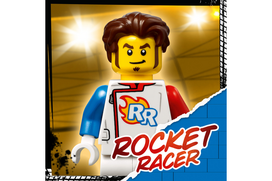 lego city - LEGO City Raketinis kaskadininkų motociklas 60298 - 7 nuotrauka