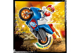 lego city - LEGO City Raketinis kaskadininkų motociklas 60298 - 8 nuotrauka