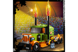 lego city sunkvezimis - LEGO City Stunt Kaskadininkų pasirodymo sunkvežimis 60294 - 7 nuotrauka