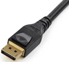 displayport 1.4 kabelis - Laidas StarTech, juoda, 4 m - 4 nuotrauka