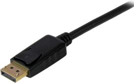 vga cable - Adapteris StarTech DisplayPort to VGA, juoda, 1.8 m - 3 nuotrauka