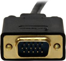 vga cable - Adapteris StarTech DisplayPort to VGA, juoda, 1.8 m - 5 nuotrauka